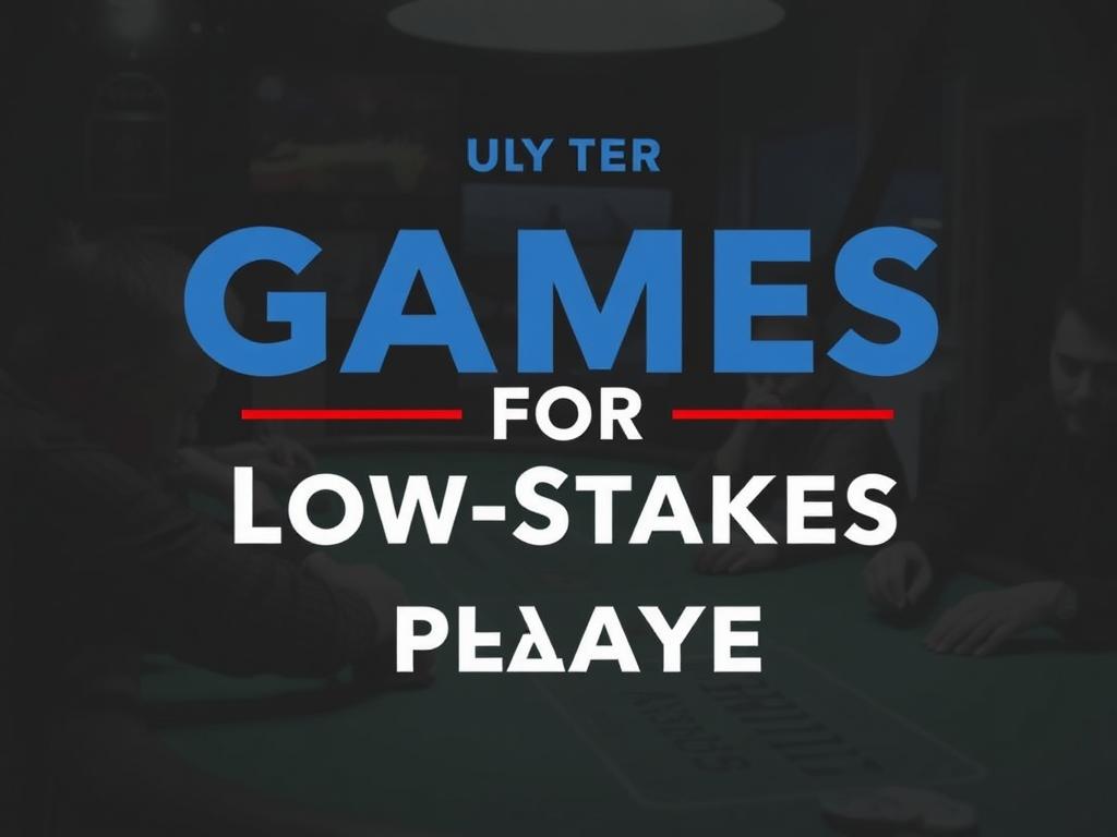 Discover the Best Games for Low-Stakes Players